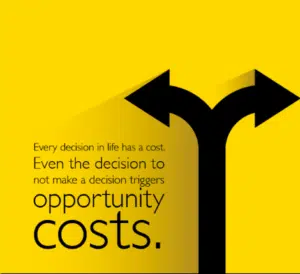 Opportunity costs
