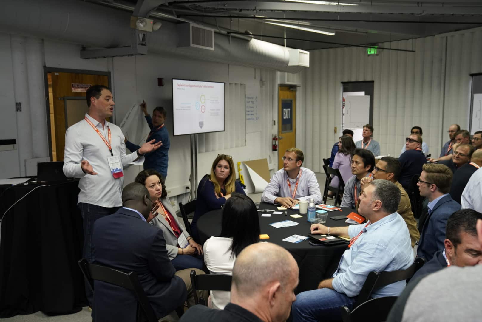 Ralph Morales III leading a workshop at the Lean Startup Conference