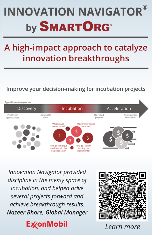Innovation Postcard, Front: iNav is a high-impact approach to catalyze innovation breakthroughs