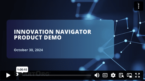 Innovation Navigator Software Demo Replay