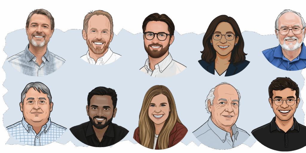 Team-cartoonized-about us SmartOrg team cartoon About Us