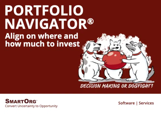 A collaborative analytical platform to manage your project evaluation and portfolio decisions